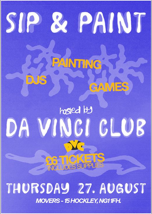 Sip N Paint: hosted by Da Vinci Club