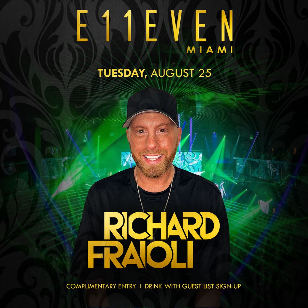 Richard Fraioli at E11EVEN