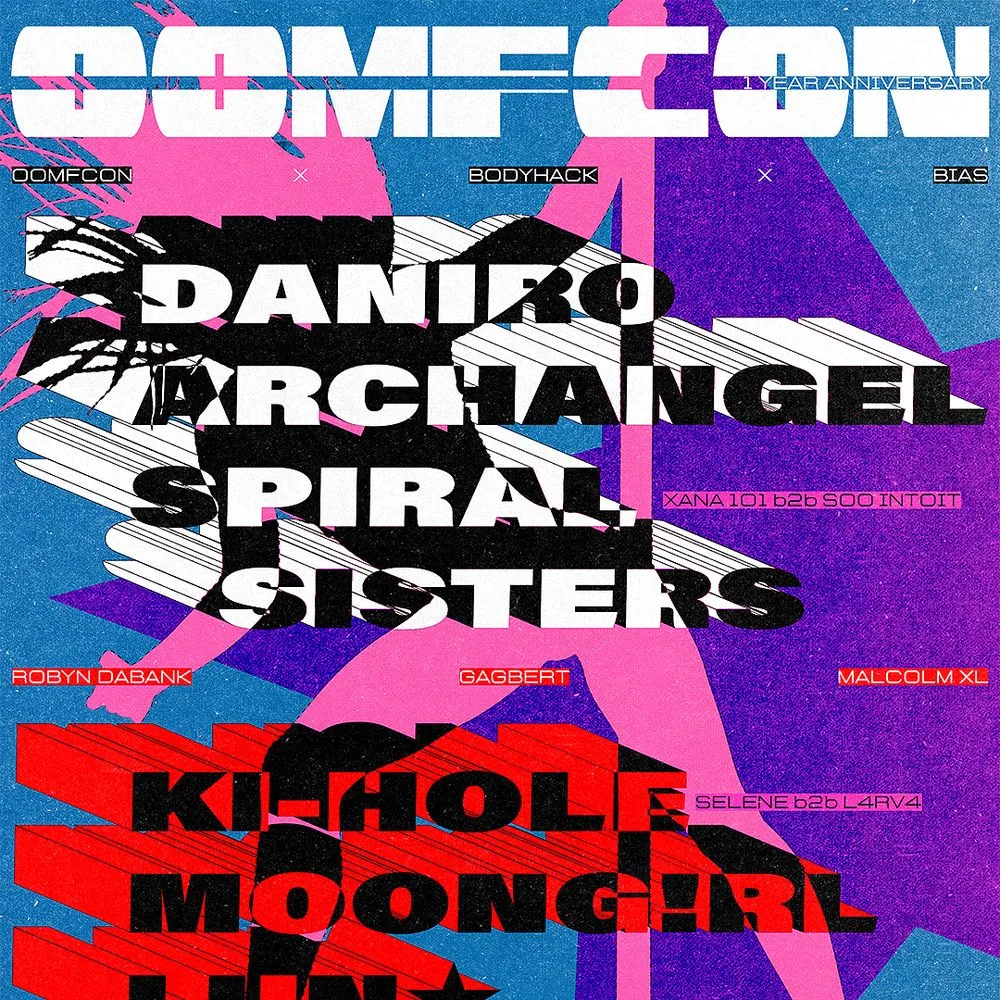 OOMFCON 1 Year Anniversary with BODYHACK + BIAS + KI-HOLE