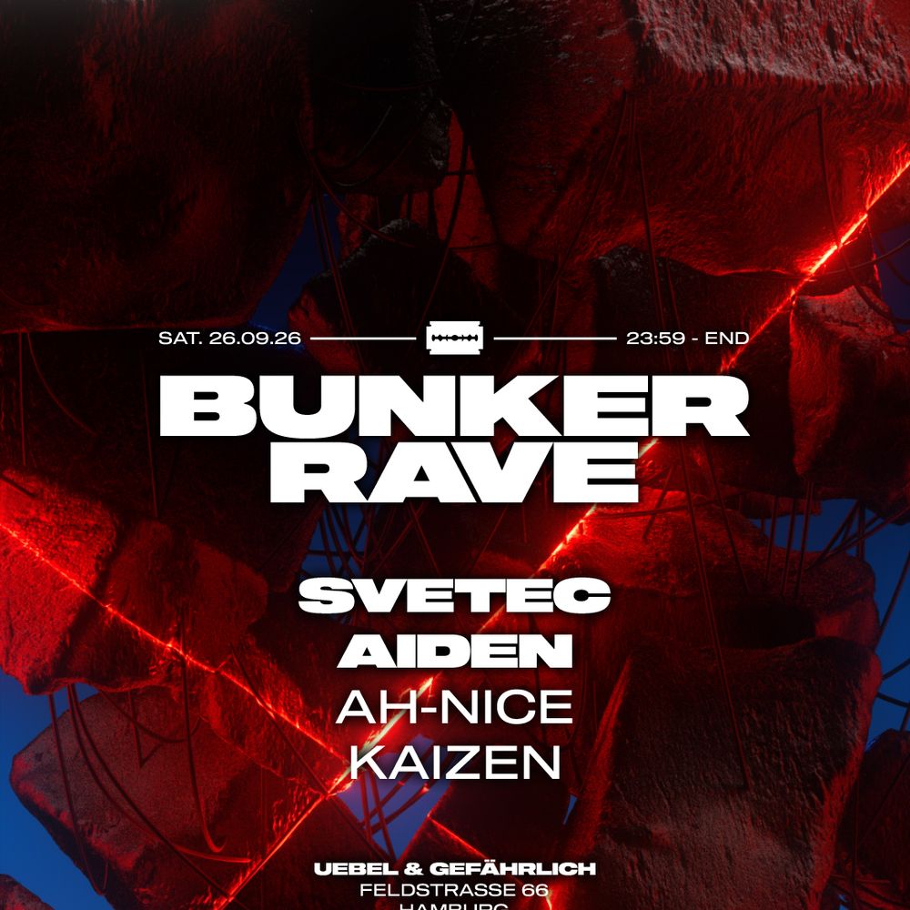 Bunker Rave (Schranz Edition) with AIDEN & Svetec