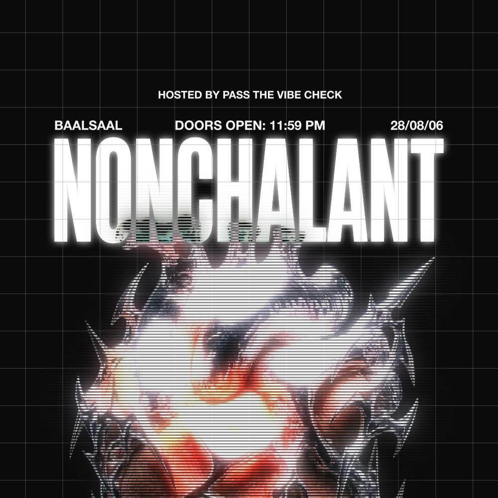 Nonchalant /w Secret Act (Berlin) & Aliha (NEOGEN - HH) - Sophisticated Techno & Groove