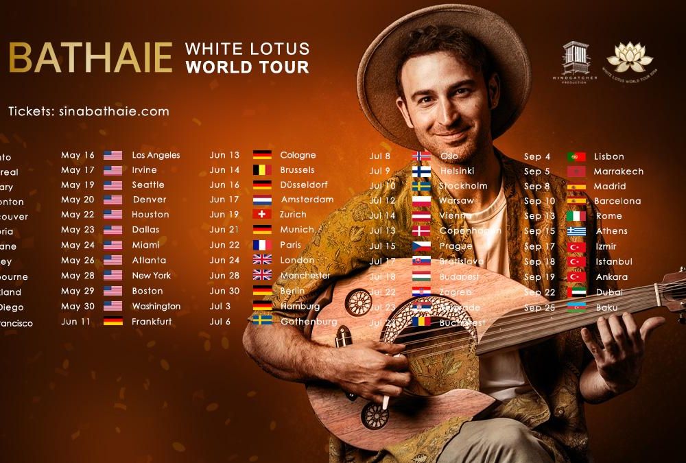Sina Bathaie White Lotus World Tour - Live in Lisbon