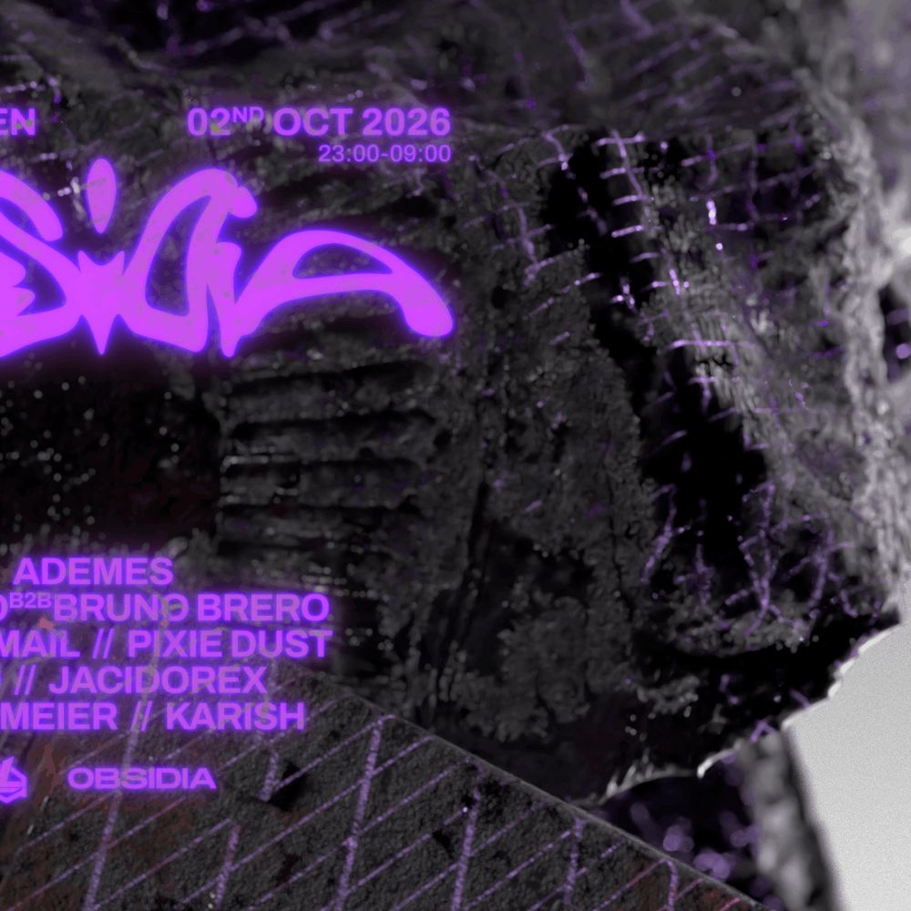 OBSIDIA w / Jacidorex, GIØ, CARGO, Paul Meier