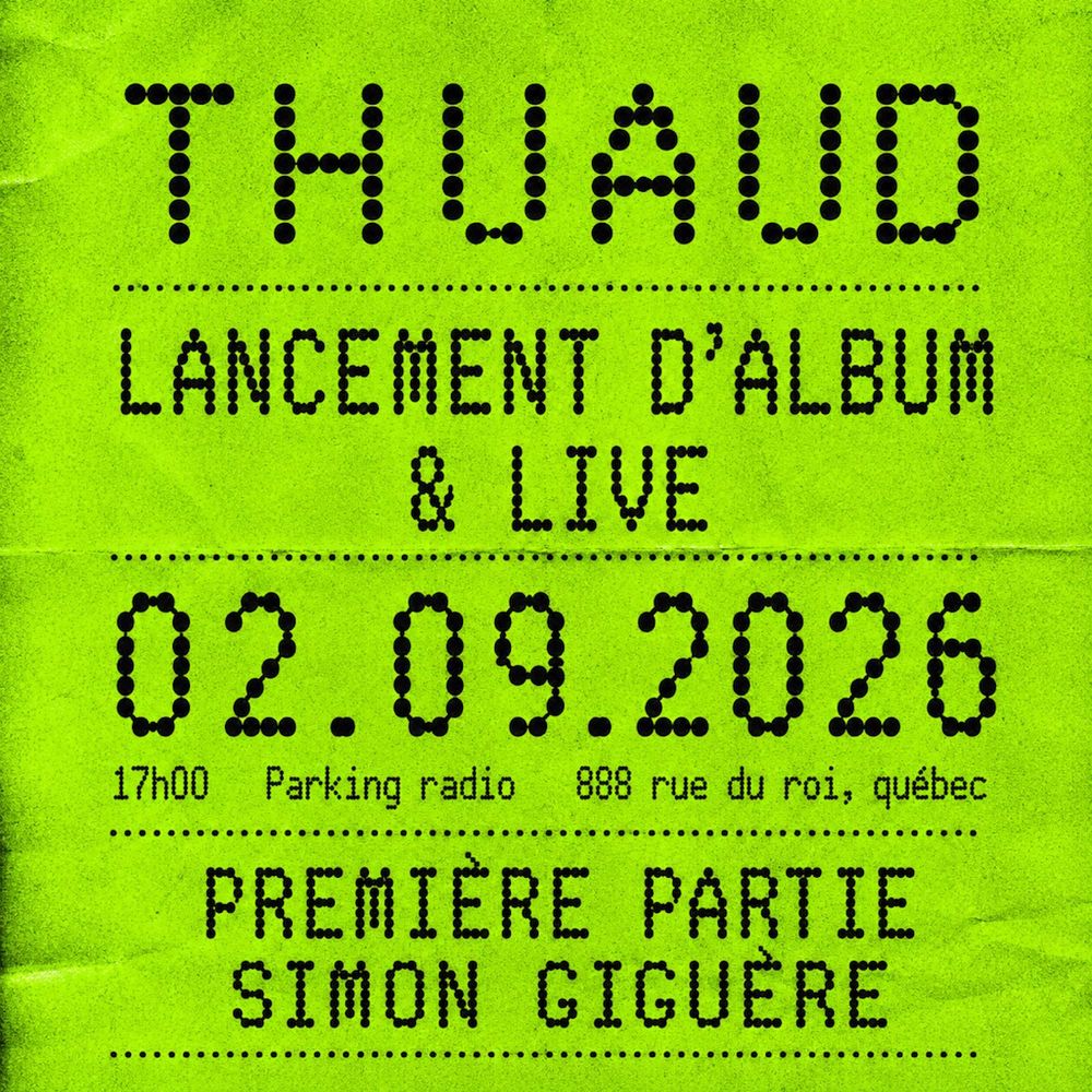 LANCEMENT D'ALBUM : THUAUD