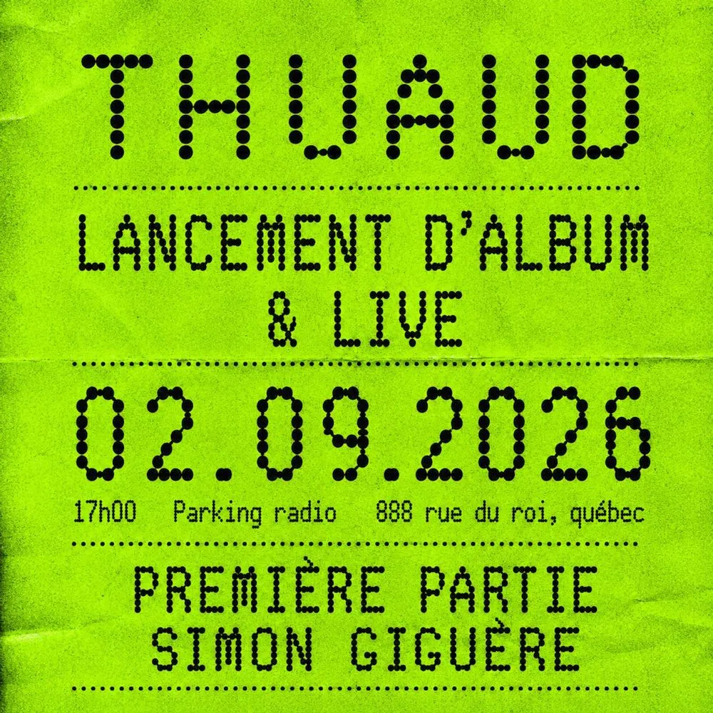 LANCEMENT D'ALBUM : THUAUD