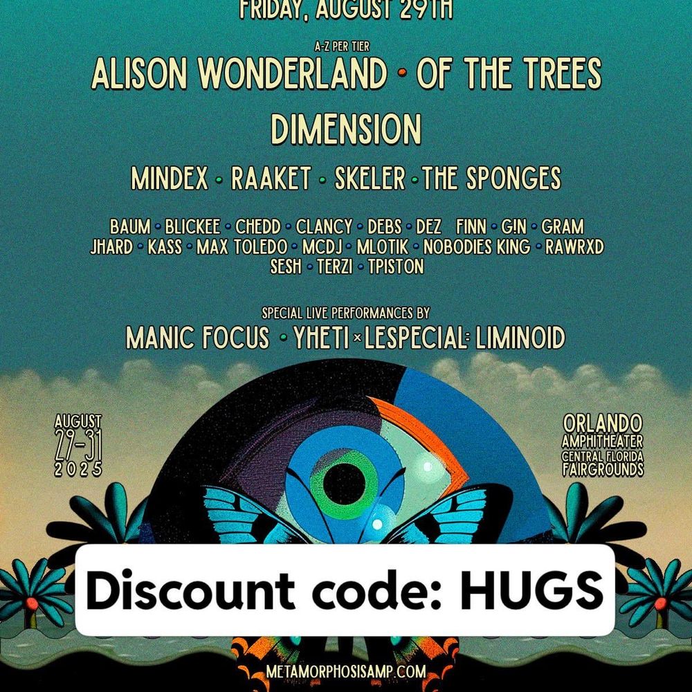 Metamorphosis Arts & Music Project - Discount code 'HUGS'