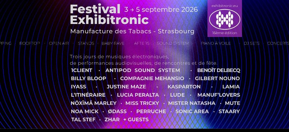 EXB festival 16e édition - OPEN AIR