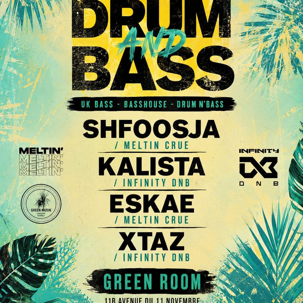 INFINITY DNB invite MELTIN' CRÜE - DRUM N'Bass / BassLINE / UK Bass