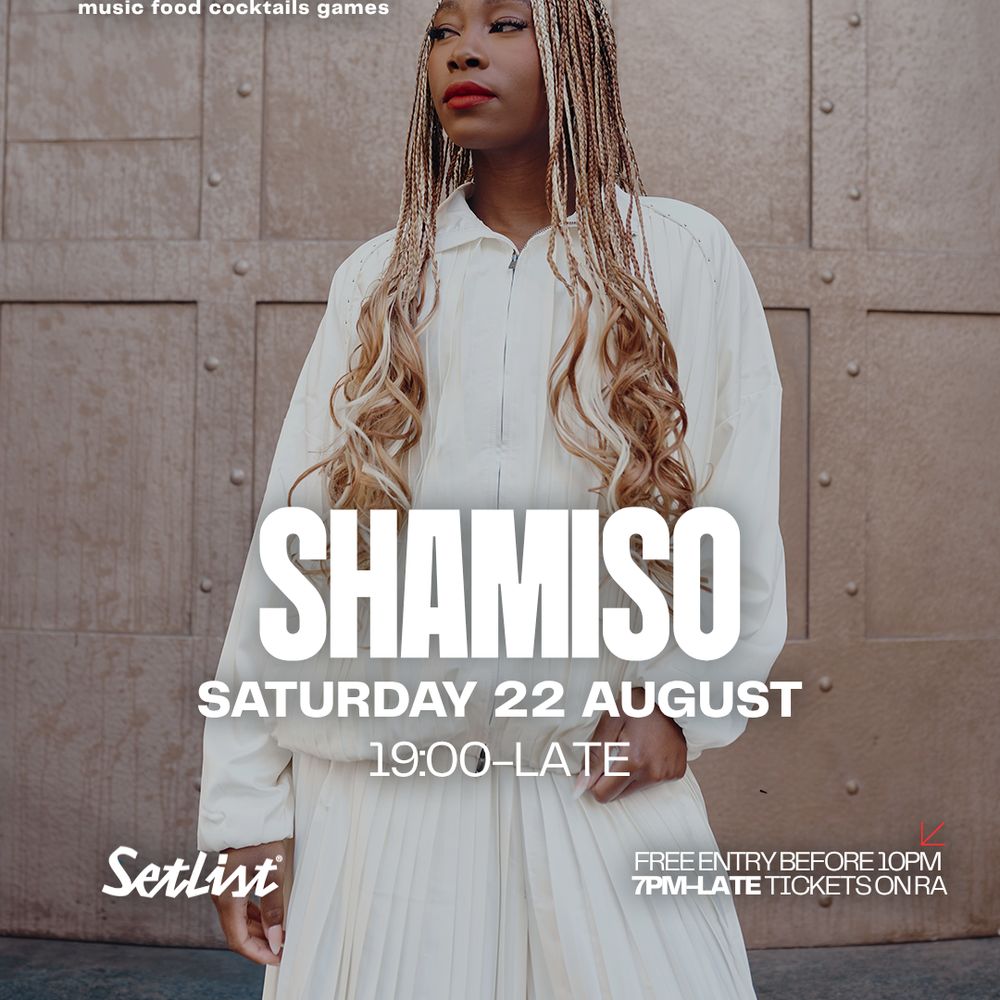 SETLIFE present Shamiso