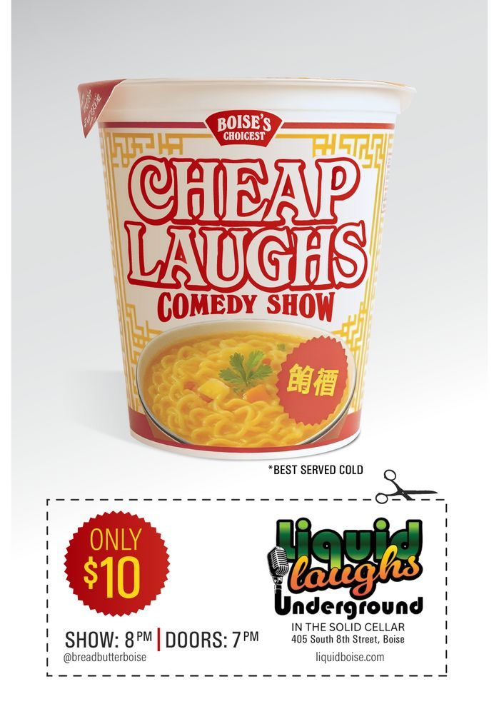 The Cheap Laughs Comedy Show! - 9/18