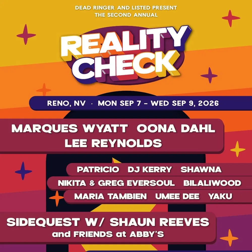 REALITY CHECK 2026 feat. Marques Wyatt, Öona Dahl, Lee Reynolds, Shaun Reeves + more
