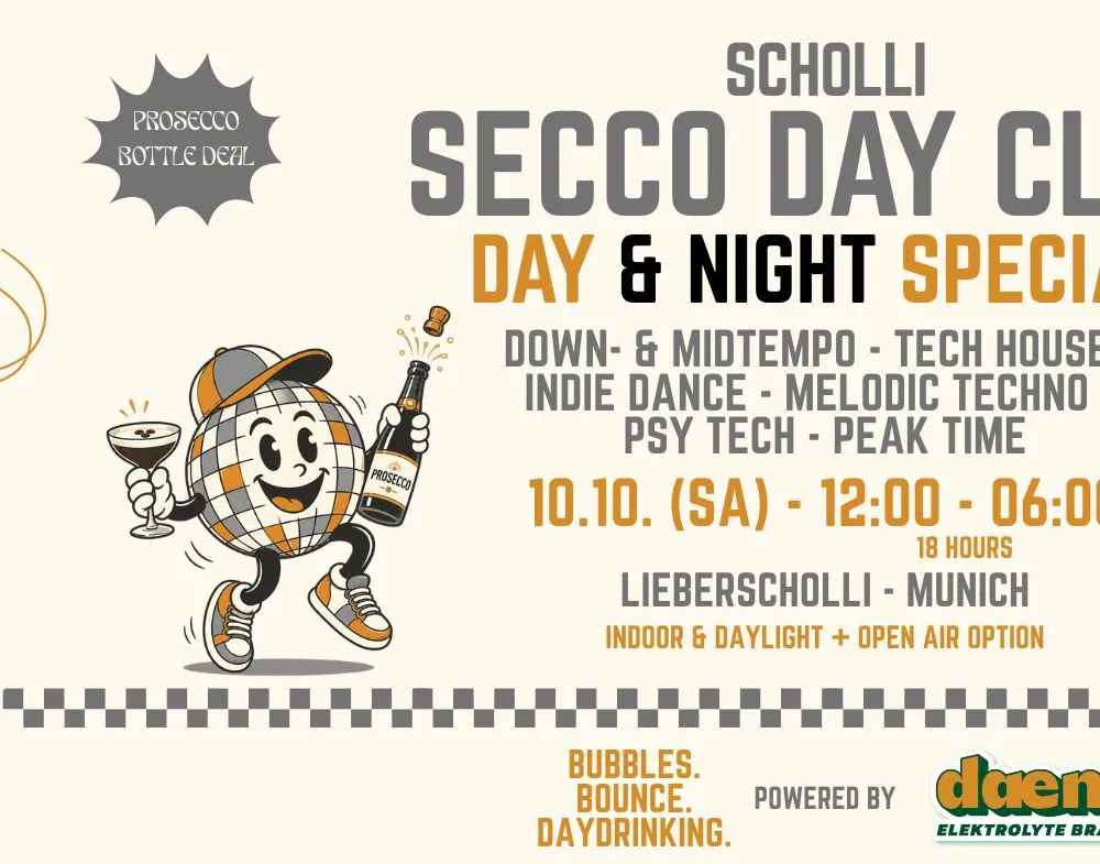 Scholli SECCO DAY CLUB - Day & Night Special
