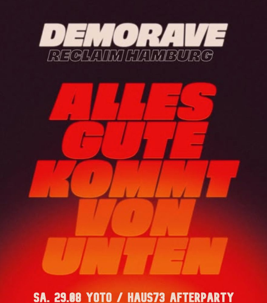 YOTO & Haus73 - Demo Rave Afterparty