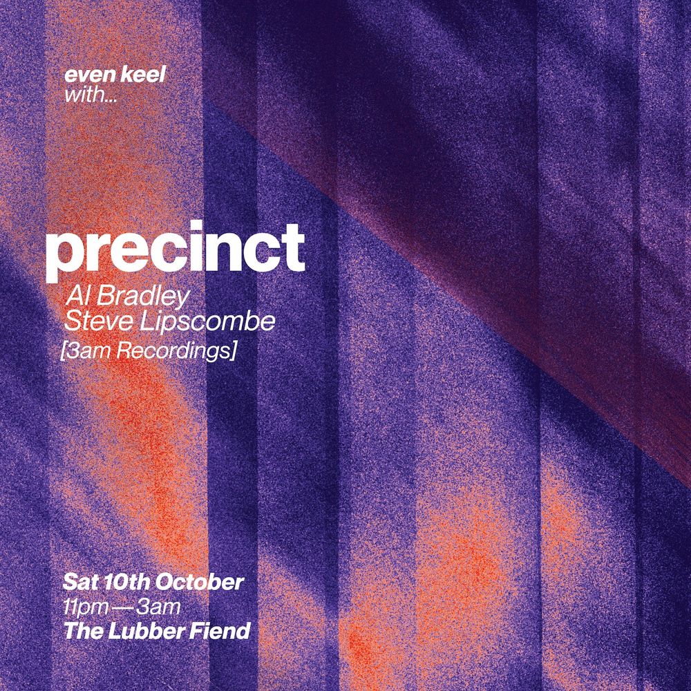 even keel with precinct: Al Bradley & Steve Lipscombe