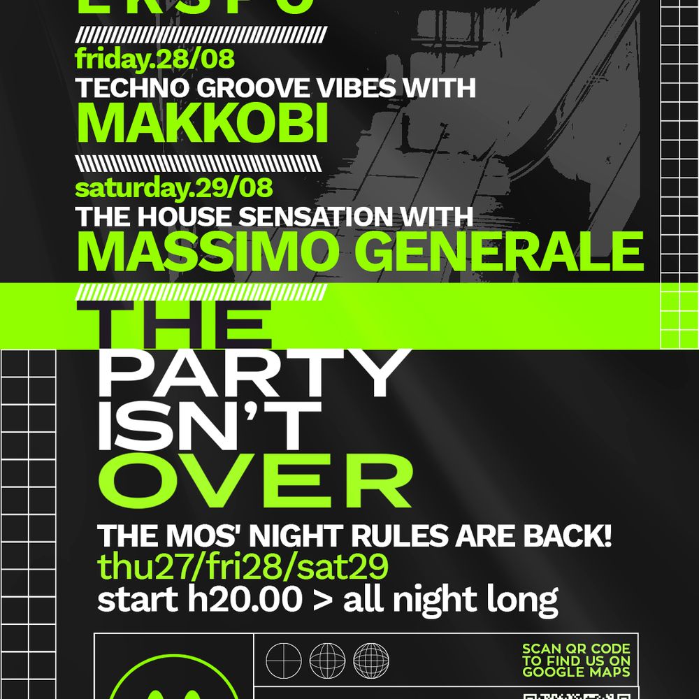 THE PARTY ISN'T OVER