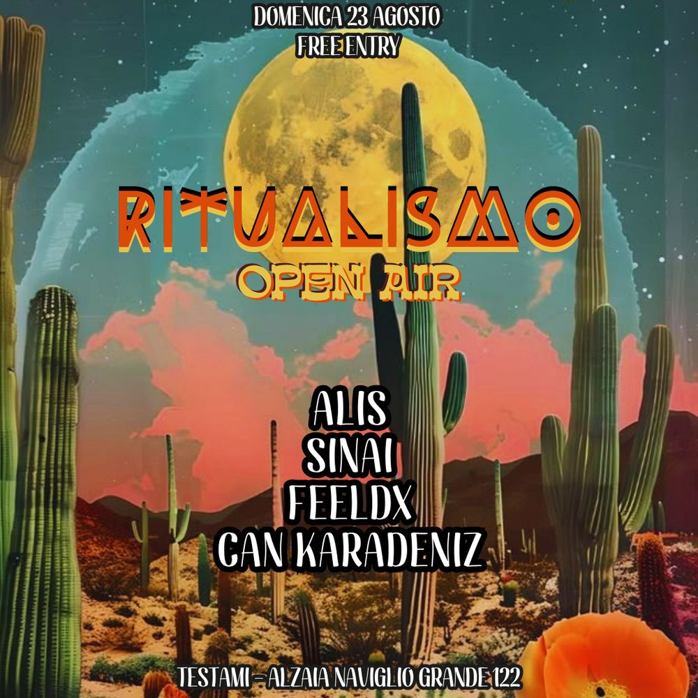 RITUALISMO OPEN AIR