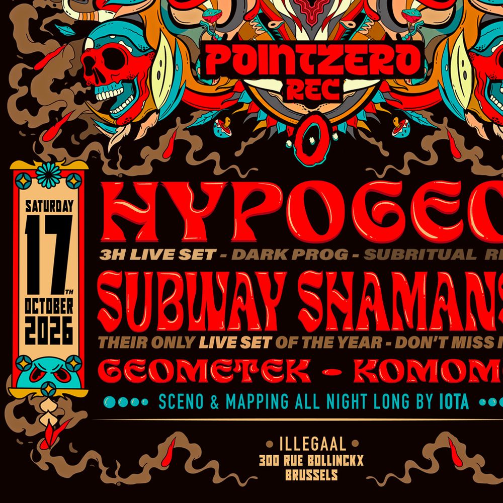 Pointzero Rec Invite HypoGeo - Subway Shamans