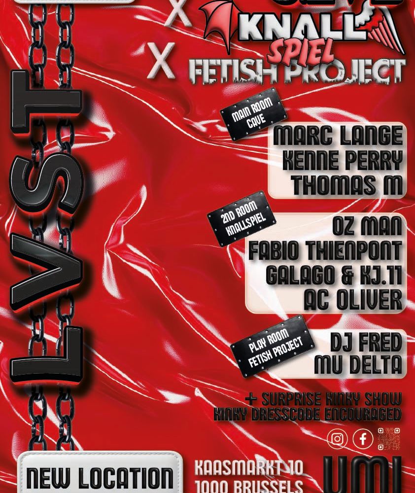 CAVE x Knallspiel x Fetish Project - LVST