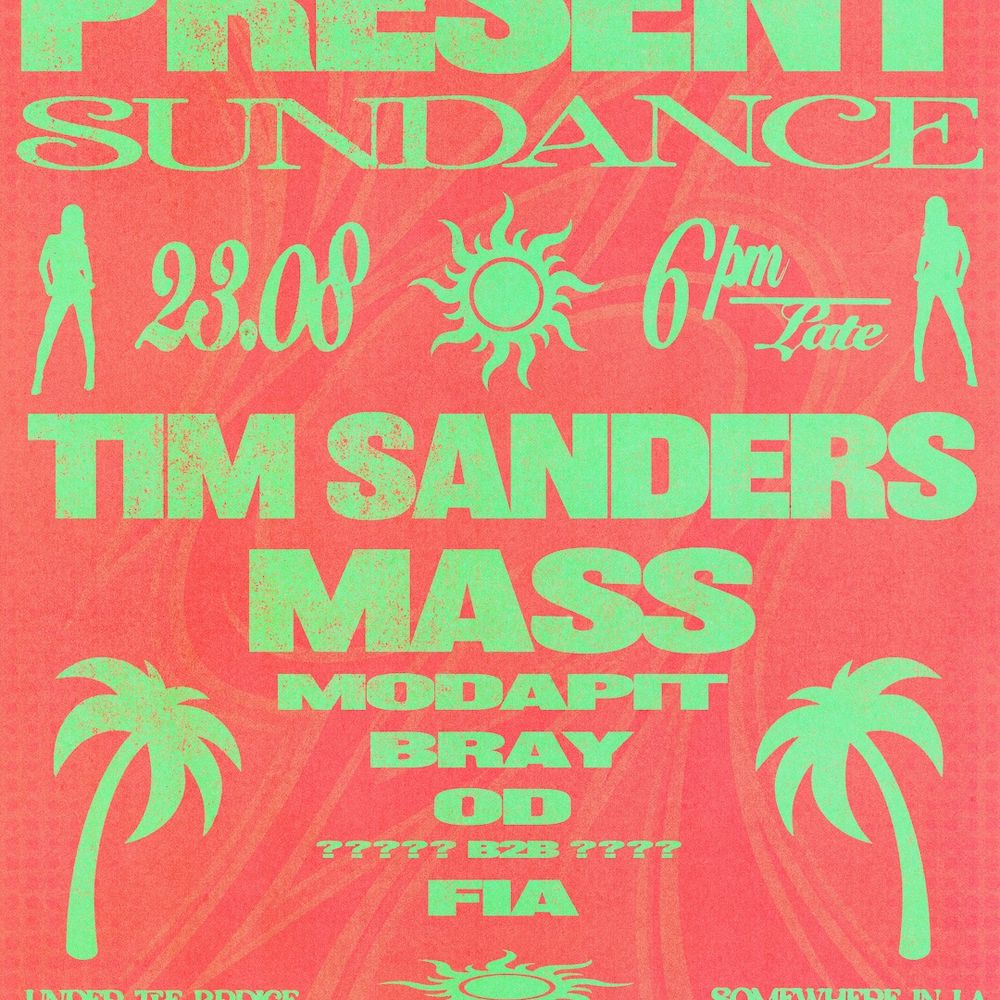 CLOSER x TYF present SUNDANCE with Tim Sanders & Mass