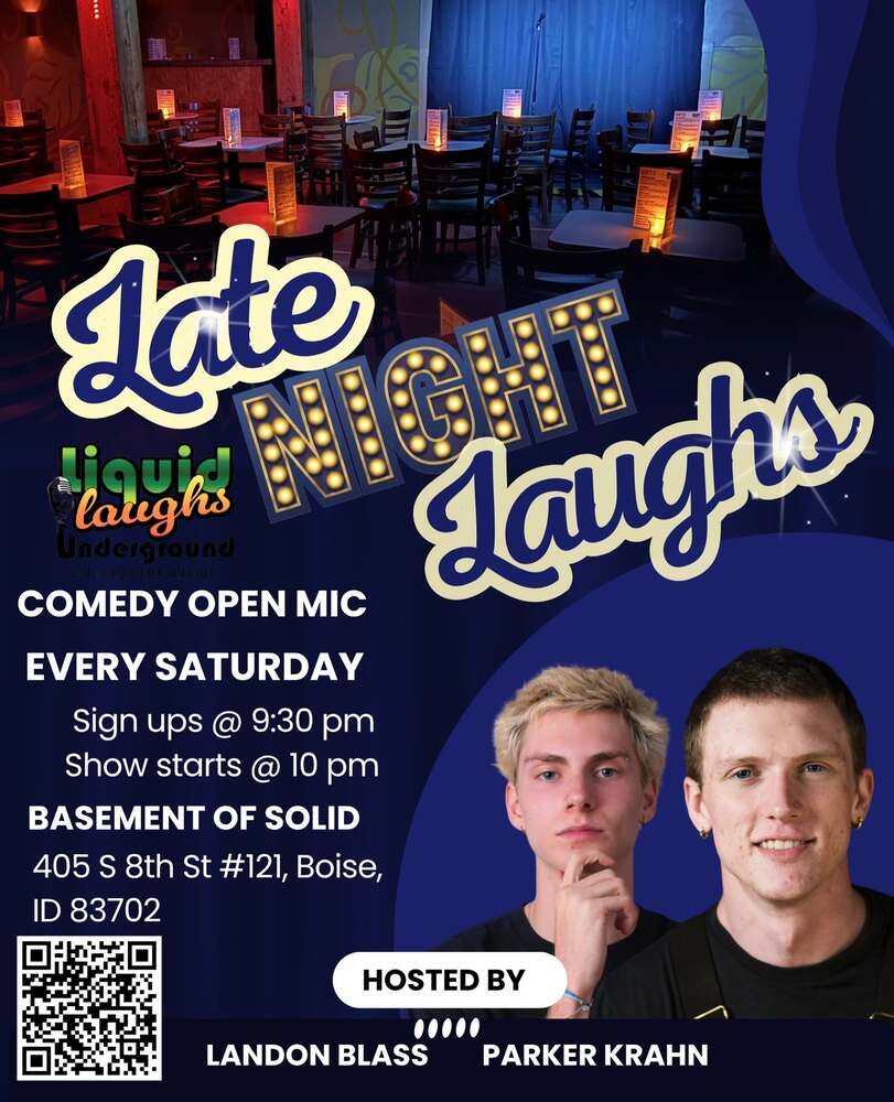 Free Comedy Show! Late Night Laughs Comedy Show and Open Mic! -9/12