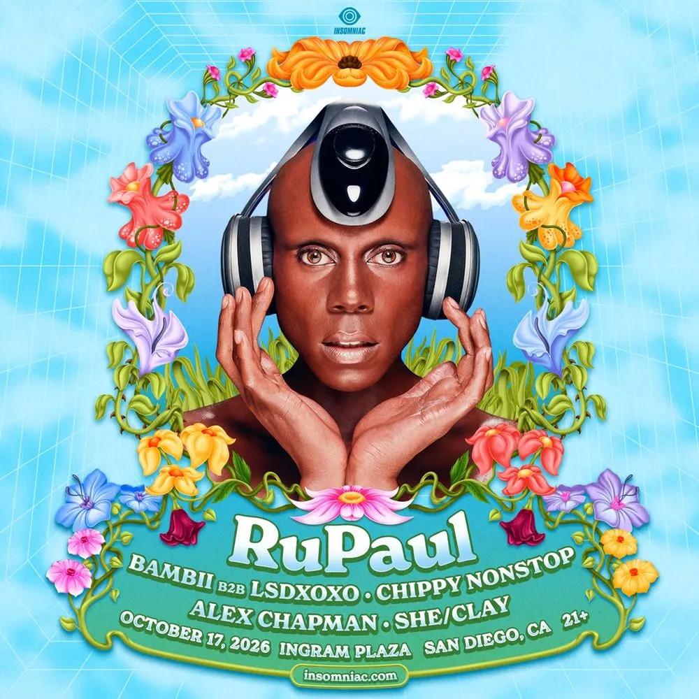 Insomniac presents RuPaul + Bambii B2B LSDXOXO + Chippy Nonstop + Alex Chapman + SHE/CLAY