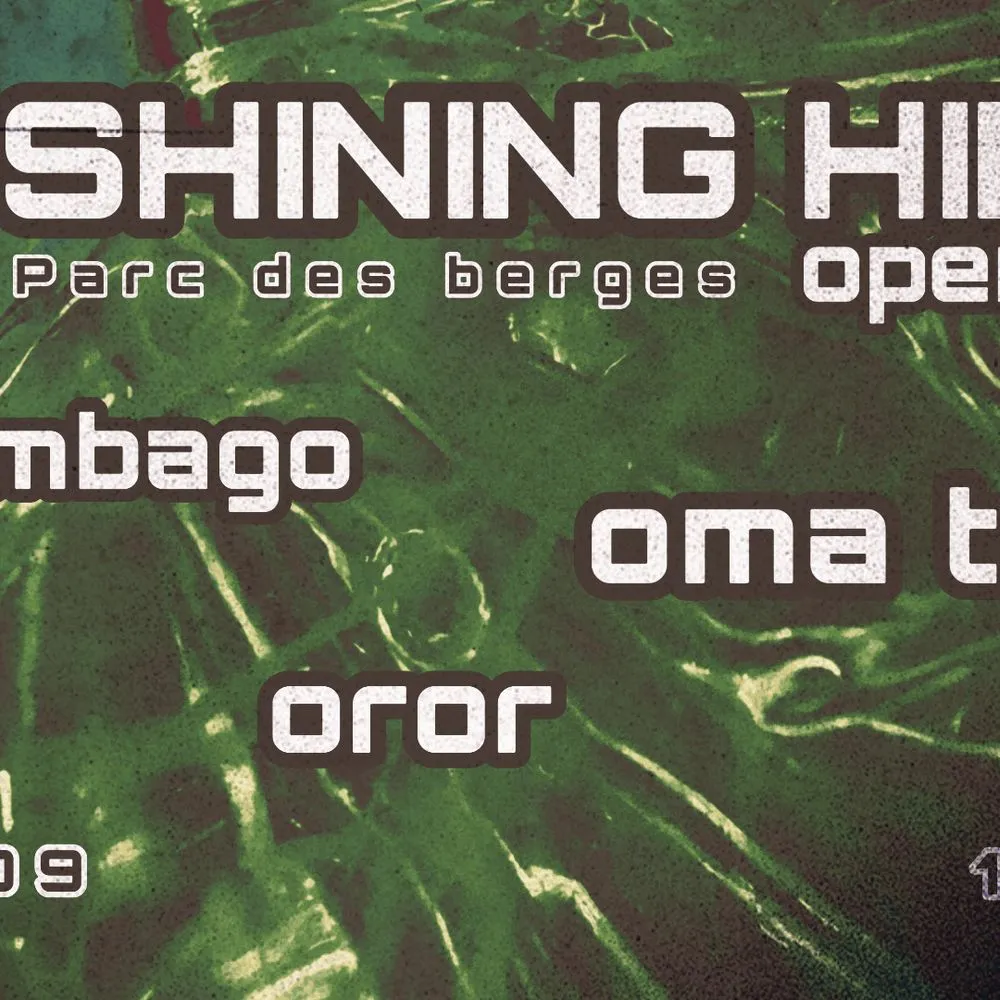 ✺ OPEN AIR ✺ SHINING HILL at PARC DES BERGES