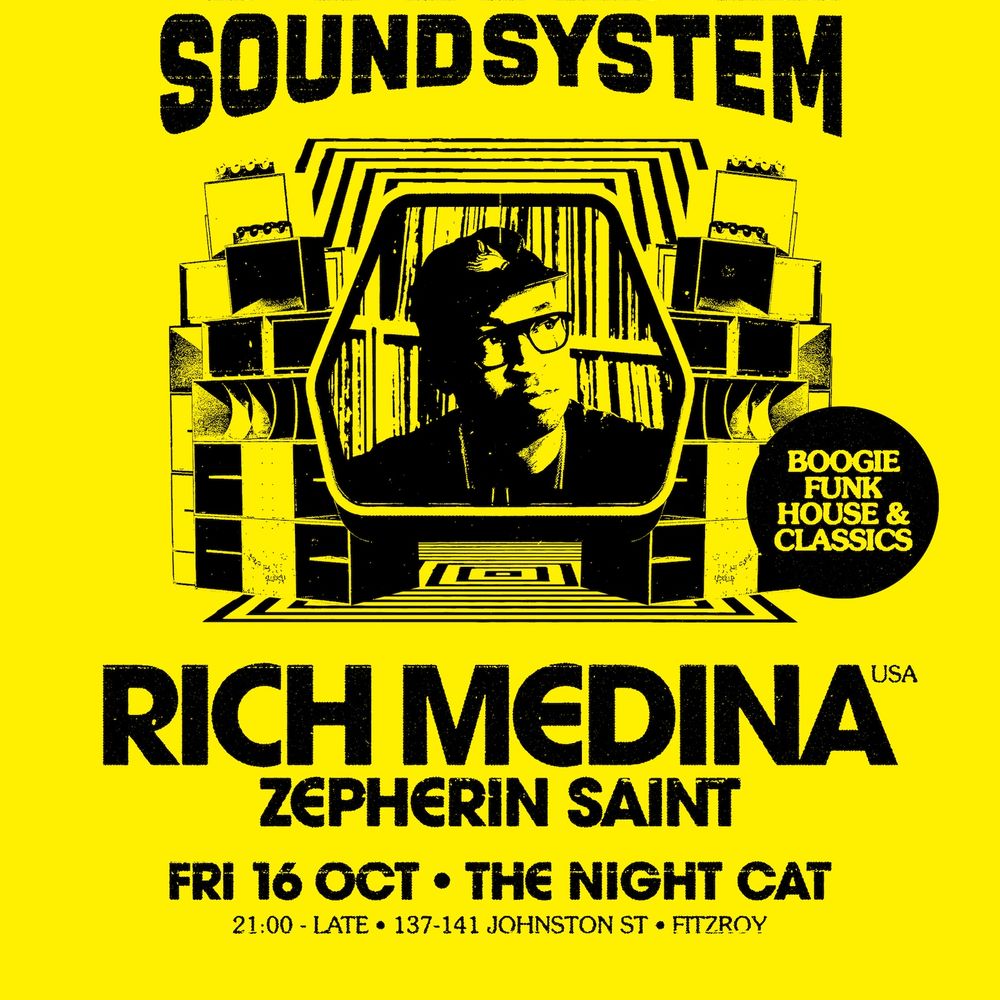 Tribe Soundsystem & clipp.art present Rich Medina (USA)