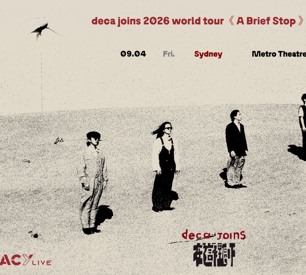 deca joins 2026 world tour - A Brief Stop|Sydney