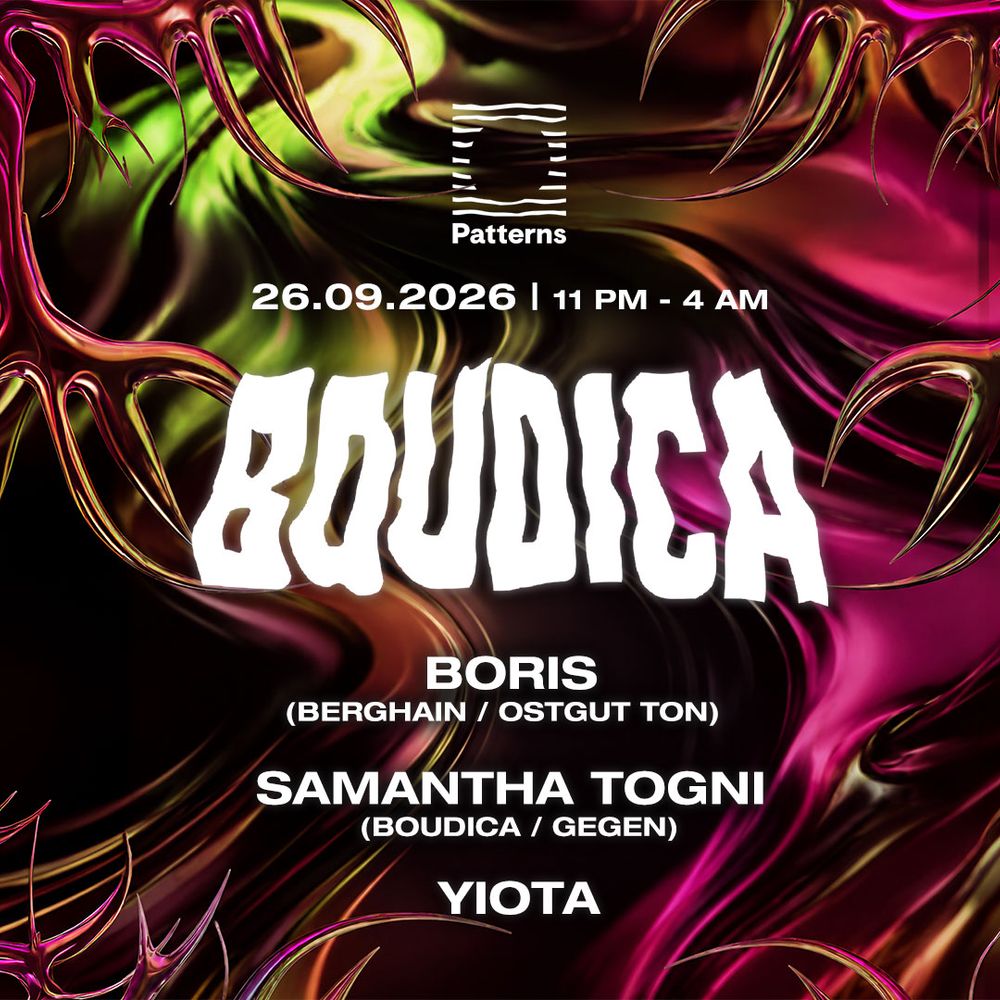 Boudica Goes to Brighton with Boris (Berghain / Brighton Debut), Samantha Togni, Yiota