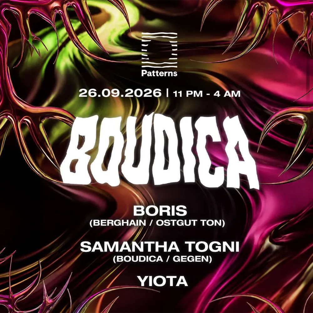Boudica Goes to Brighton with Boris (Berghain / Brighton Debut), Samantha Togni, Yiota