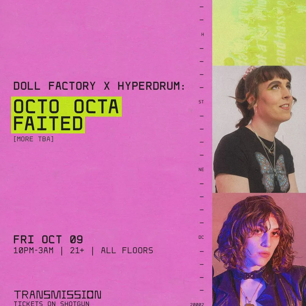 Octo Octa & Faited pres. by Doll Factory x Hyperdrum