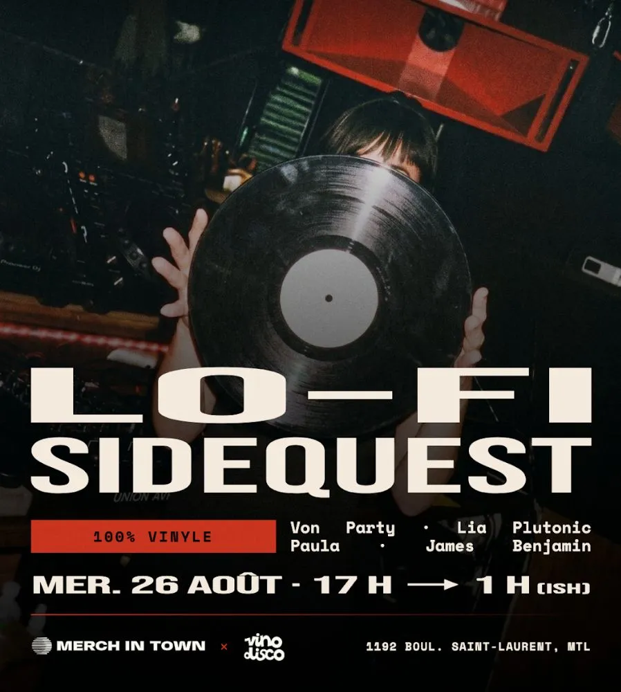 LO-FI SIDEQUEST [100% Vinyl] - Von Party, Lia Plutonic, James Benjamin, Paula