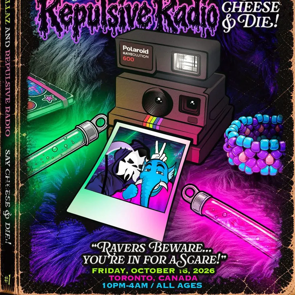 GOODFELLAZ X REPULSIVE RADIO PRESENT: SAY CHEESE & DIE