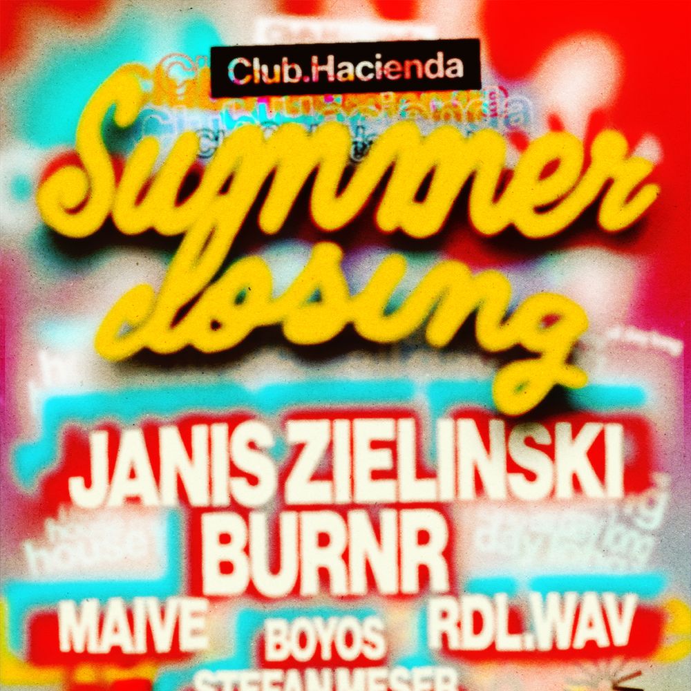 Club Hacienda Summer Closing