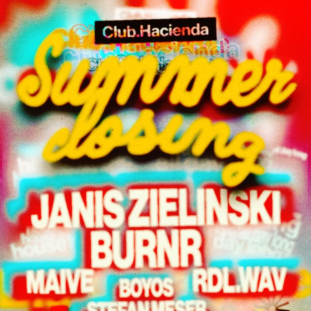 Club Hacienda Summer Closing