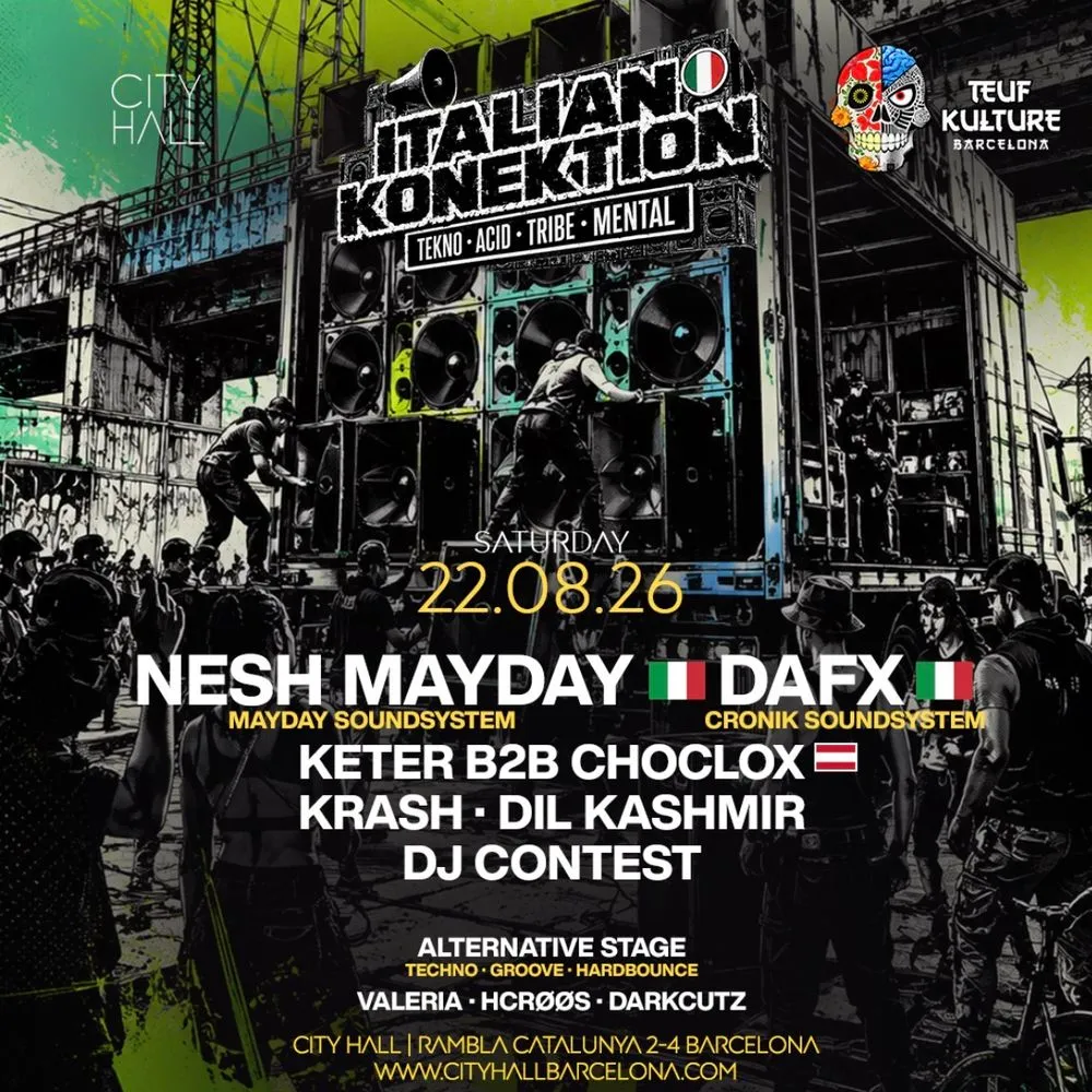 City Hall pres. TEUF KULTURE || ITALIAN KONEKTION