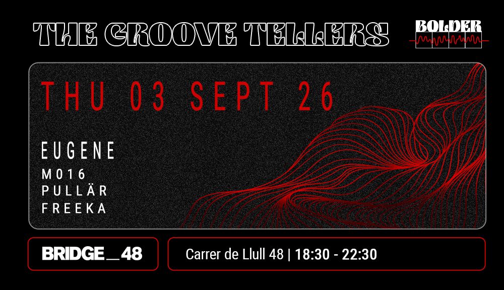 B48 LIVE x THE GROOVE TELLERS