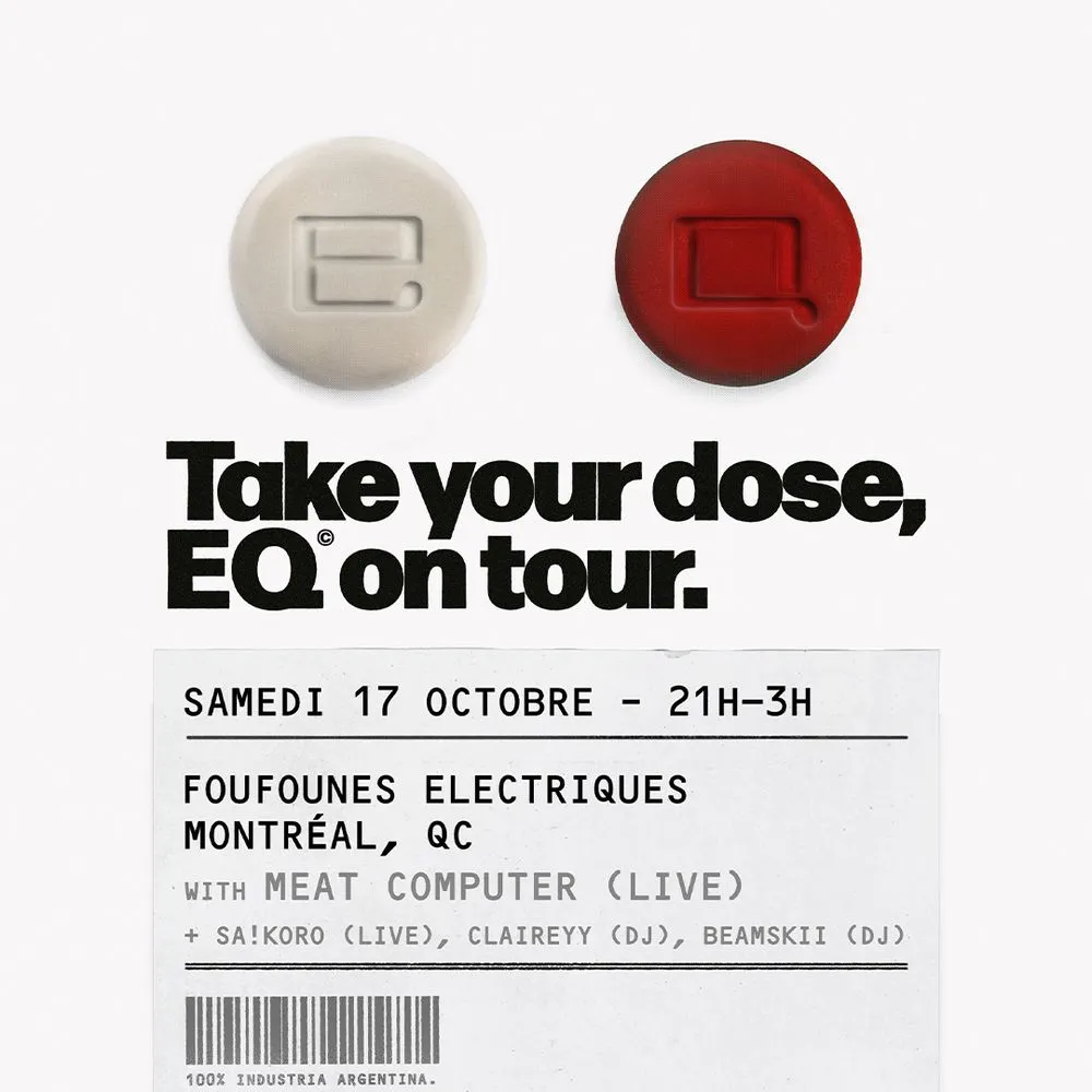 EQ, meat computer & sa!koro - Good Shows x Cheap Thrill x Heavy Trip