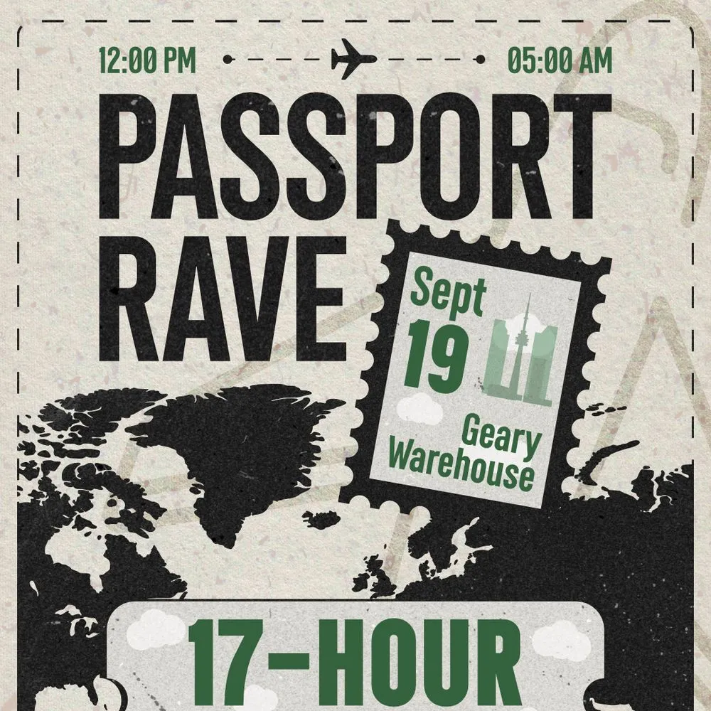 PASSPORT RAVE: 17-Hour Worldwide Sounds