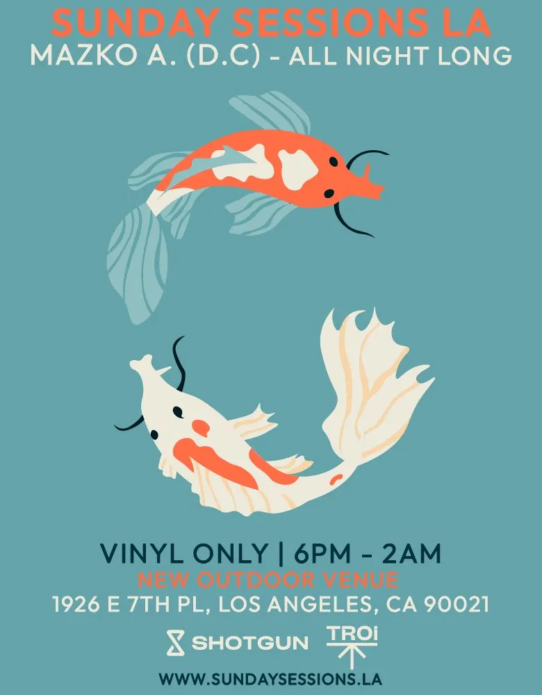 Sunday Sessions LA: Mazko A. All Night Long (Vinyl Only) Open Air