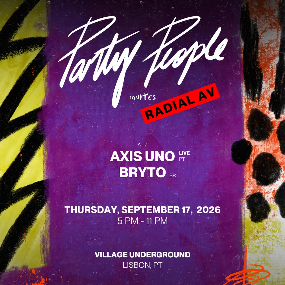 PARTY PEOPLE x RADIAL AV • September 17, 2026
