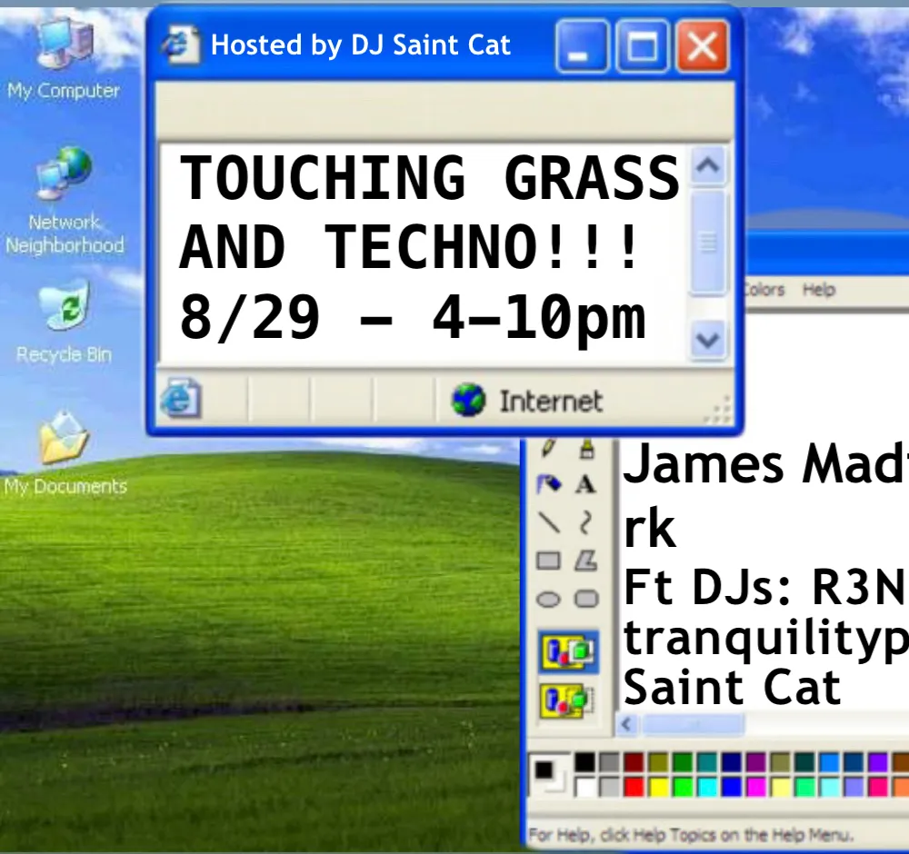 Touching Grass and Techno