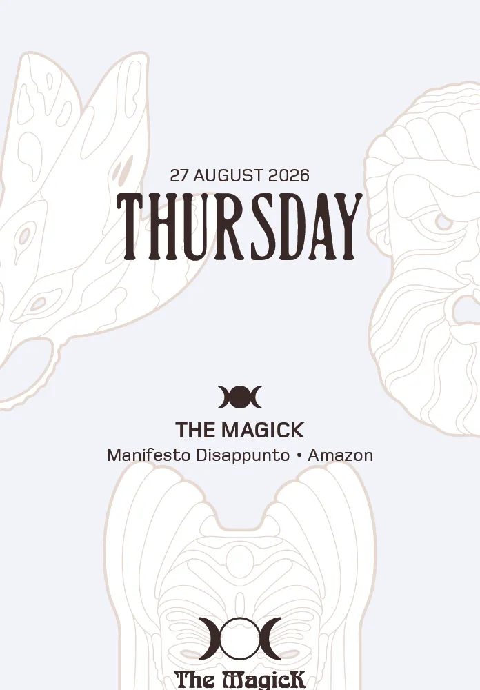 THE MAGICK BAR presents: Manifesto Disappunto, Amazon