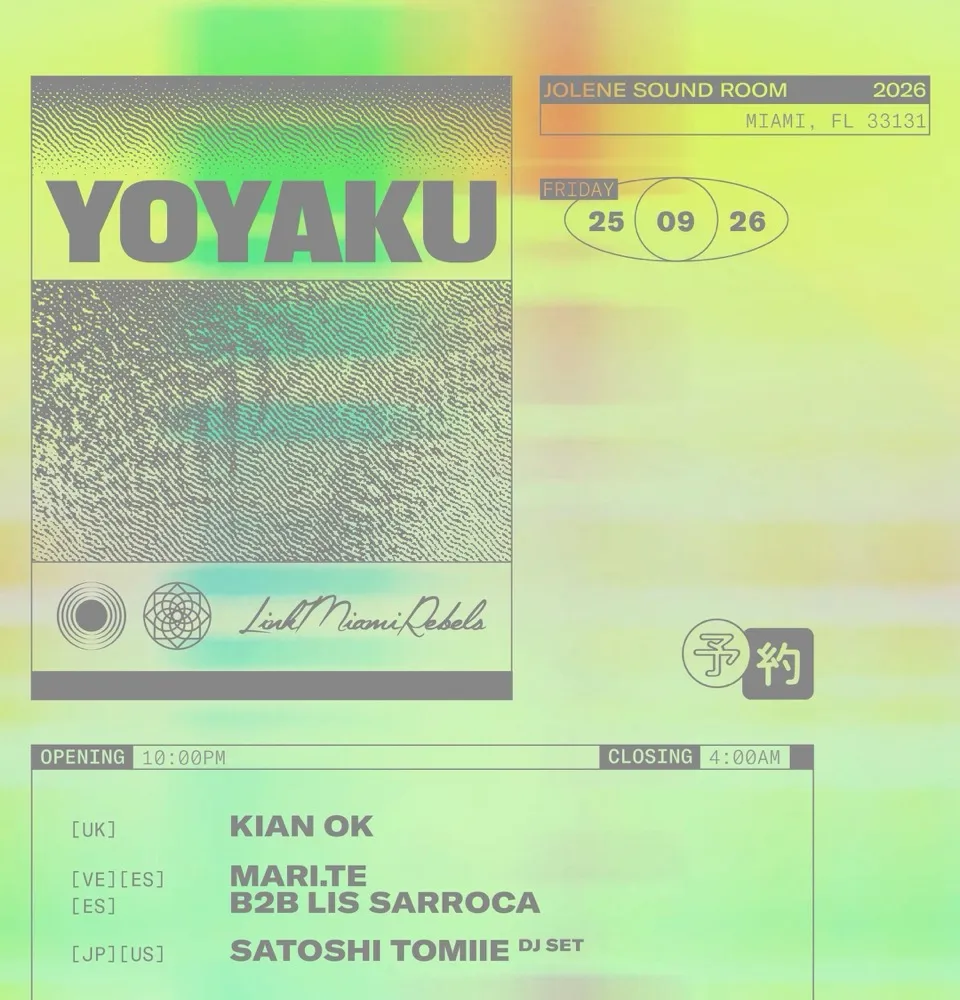 Yoyaku: Satoshi Tomiie