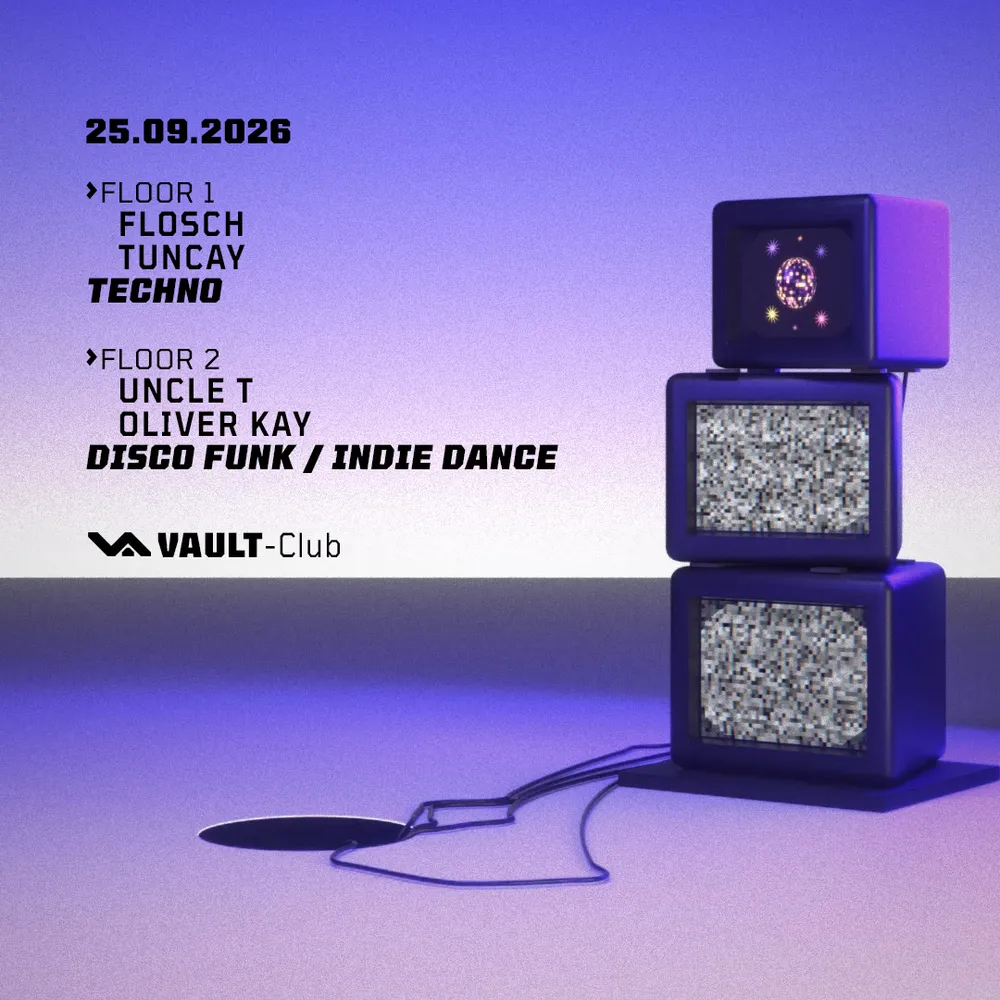 VAULT-Club — TECHNO / DISCO FUNK / INDIE DANCE