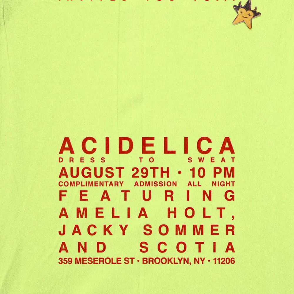 ACIDELICA with Jacky Sommer, Scotia & Amelia Holt