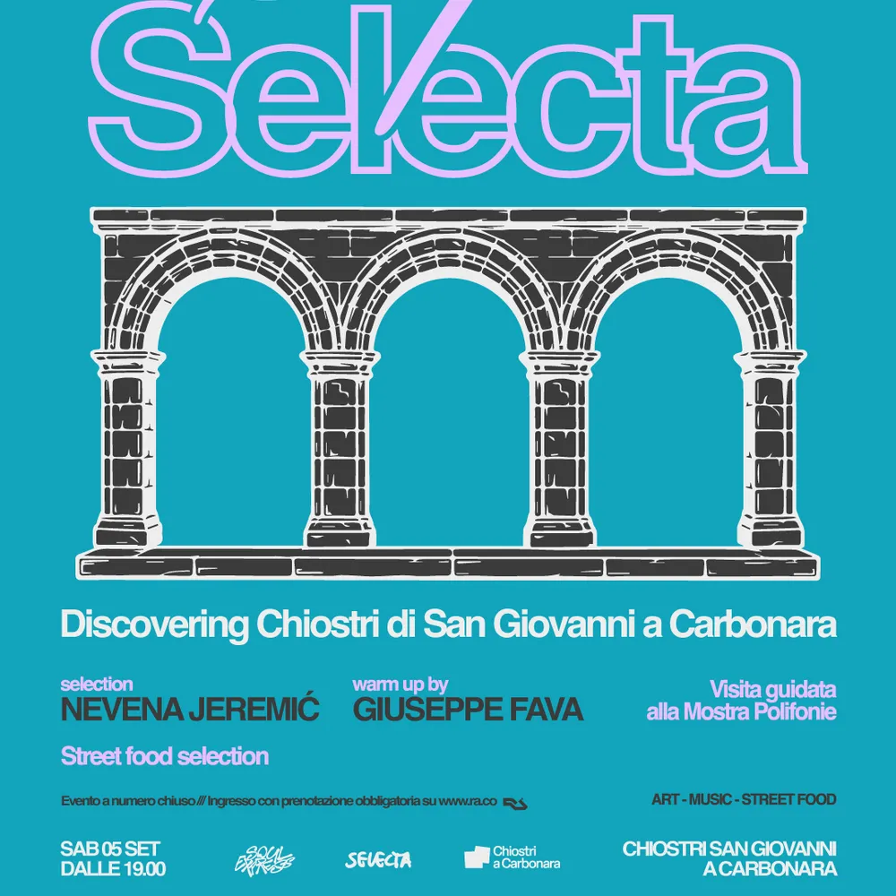 Super Selecta con Nevena Jeremić + Giuseppe Fava