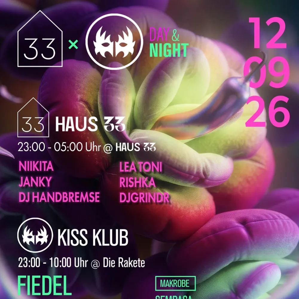 23 YEARS KISS KLUB - NIGHT