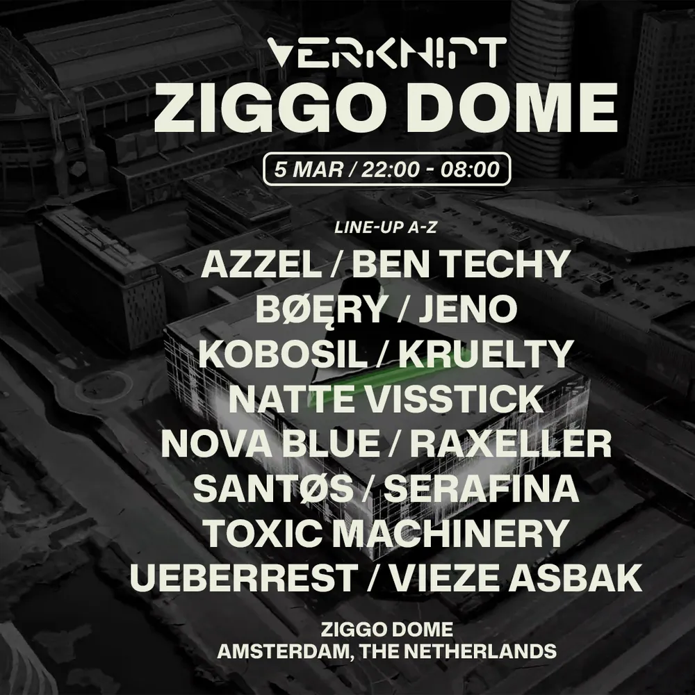 VERKNIPT Ziggo Dome - Amsterdam - 5 March 2027
