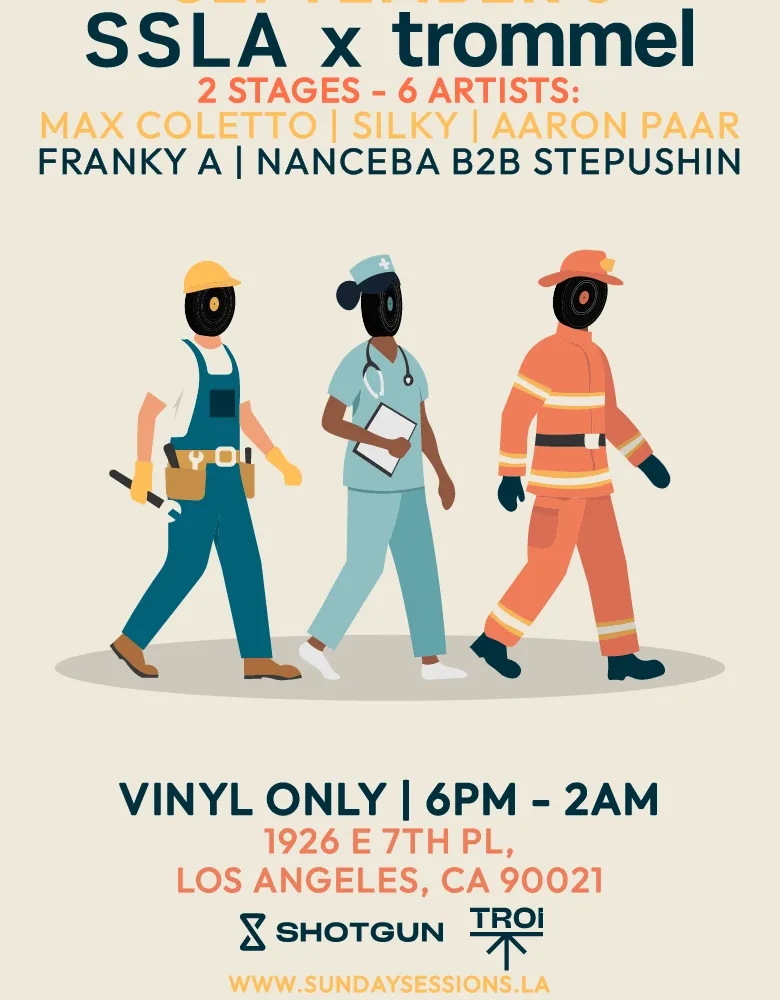 Sunday Sessions LA x trommel (Vinyl Only) Open Air